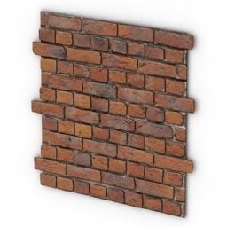 Old Brick Wall 3d model