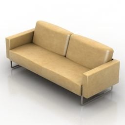 Keltainen Sofa Mare 3d malli