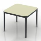 Square Table Smooth Edge