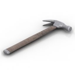 Household Hammer Tool 3d model