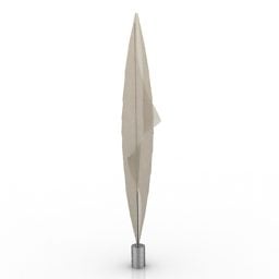 Floor Lamp Modernism Shade 3d model