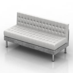 Model 3d Sofa Bangku Upholstered Chesterfield