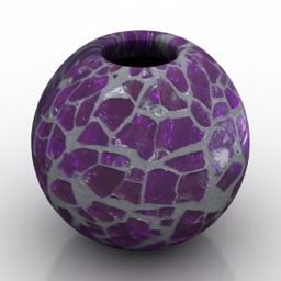 3D model sférické vázy