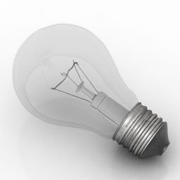 Incandescent Light Bulb 3d model