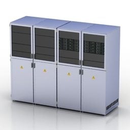 Transformer Electrical Cabinet 3d model