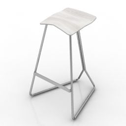 Τρισδιάστατο μοντέλο καρέκλας Stylist Bar Color