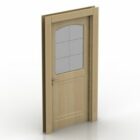 Office Door Wooden Frame