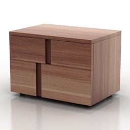 Wood Locker Modern Style