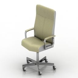 Fotel na kółkach Malkolm Ikea Model 3D