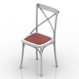 Dining Chair Country Style 3d model