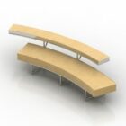 Curved Bench Sofa Monte