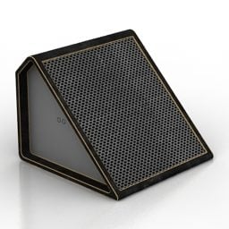 Modern Audio Speaker Triangle Shape 3d model