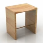 Estilo de caja de silla de madera