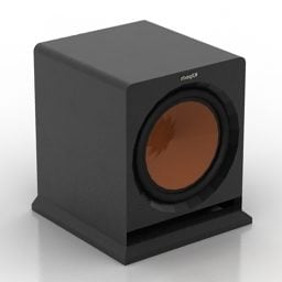 Subwoofer-Lautsprecher Klipsch 3D-Modell