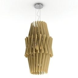 Pendant Lamp Modern Wood Shape Decorative