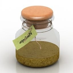 Spice Jar 3d-modell