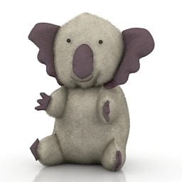 Model 3d Dolanan Koala Boneka