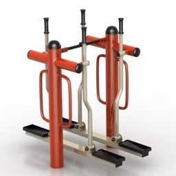Gym Equipment Simulator 3d-modell
