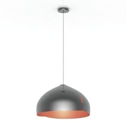 Lampe à suspension de plafond en forme de bol modèle 3D