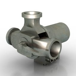 Pompe à eau modèle 3D