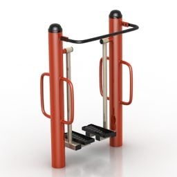 체육관 장비 다리 운동 3d 모델
