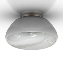 Ceiling Lamp Sphere Shade 3d model