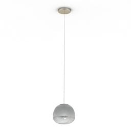 Ceiling Lamp Bowl Shade Hanging Style 3d model