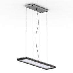 Ceiling Lamp Panel Shade 3d model