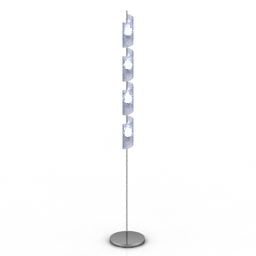 Stilista di lampade Torchere del modernismo modello 3d