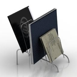 Notebook Stand 3d model