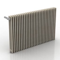 White Heater Cover 3d model