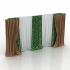 Indoor Curtain Colorful Textile