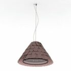 Ceiling Lamp Textile Cone Shade