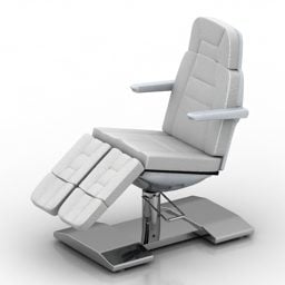 Perabot Kerusi Berlengan Untuk Pusat Salon model 3d