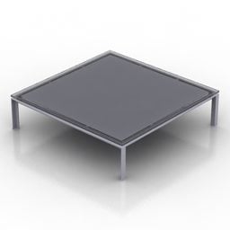 Square Table Modern Style