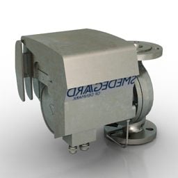 Pump Isobar Electric Equipment 3d-modell