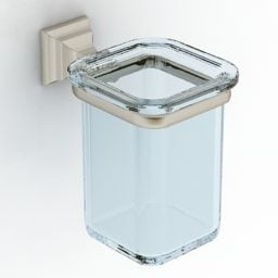 Glass Holder Sanitary 3d model