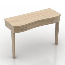 Side Console Table 3d model