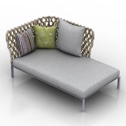Lounge Sofa Thin Upholstery