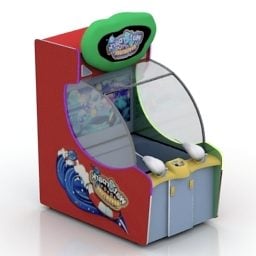 Game Machine Playground Game Machine 3D-malli