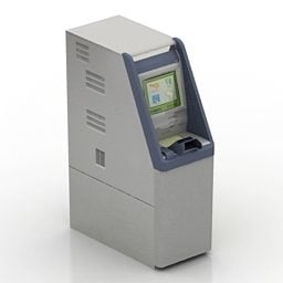 Atm Money Cash Machine 3D-malli