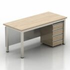Mdf Work Table With Drawers