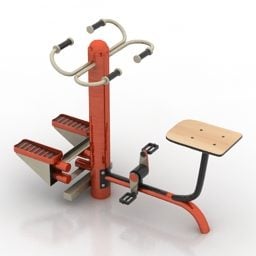 Gym Equipment For Hand And Leg Free 3d Model - .3ds, .Gsm - Open3dModel