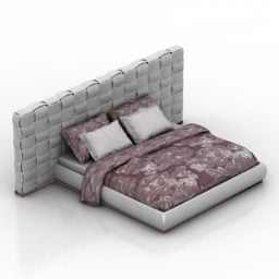 Model 3d Bed Cavalli Gaya Upholstered