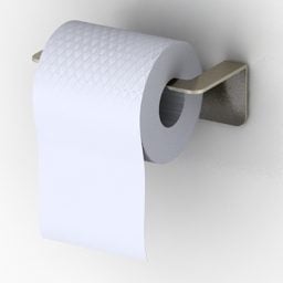 3д модель держателя для бумаги для ванной и сантехники