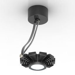 Lampu Plafon Lampu Sorot model 3d