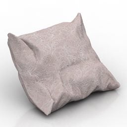 Lowpoly Modelo 3D de travesseiro