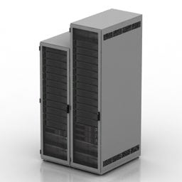 3д модель Компьютерного Сервера Itpc