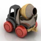 Toy Mix Cement Truck