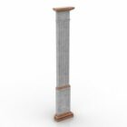 Thin Pilaster Column Decoration